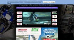 Desktop Screenshot of espace-motos-yamaha.com
